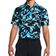 Under Armour Men's UA Playoff 3.0 Printed Polo - Black/Capri