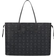 MCM Reversible Liz Large Shopper In Visetos - Black