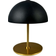 DYBERG LARSEN Along Mini Black/Brass Tischlampe 20cm 2Stk.