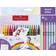 Faber-Castell tuscher 18 farver 6 glittertuscher