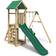 Rebo Adventure Wooden Climbing Frame Swing Set & Slide