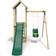 Rebo Adventure Wooden Climbing Frame Swing Set & Slide