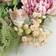 Leaf Design Blossom Wreath Pink Artificial Plant