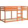 vidaXL Solid Pine Bunk Bed 90x200cm