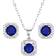 Montana Silversmiths Forever Jewelry Set - Silver/Blue/Transparent