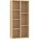 vidaXL Scandinavian Style Brown/Sonoma Oak Bokhylle 106cm