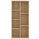 vidaXL Scandinavian Style Brown/Sonoma Oak Bokhylle 106cm