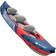 Sevylor Kayak gonflable Tahiti Plus 2 adultes 1 enfant Rouge et bleu