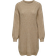 Only Allie Life Ls Oneck Dress - Irish Cream W. Melange