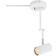 Markslöjd Costilla White Flex/ Satin Nickel Väggarmatur