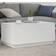 vidaXL LED light white Coffee Table 50x90cm