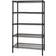 Quantum Storage Systems WR74-2448BK-5 Black Shelving System 48x74"