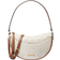 Michael Kors Dover Medium Signature Logo Crossbody Bag - Vanilla