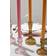 Birch Lane Samira Amber Candlestick 6.8"