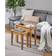 HAKU Möbel Side Table Oak Småbord 30x56cm