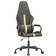 vidaXL Gaming chair with massage function - Gold/Black