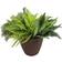 Sunnydaze Decor Ribbed Planter Pot