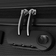 vidaXL Hardcase Trolley 3 delar - Black