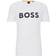 HUGO BOSS Thinking Rubber Print Logo Jersey T-shirt - White