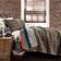 Lush Decor Boho Stripe Täcke Multifärgad (274.3x233.7cm)