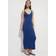 Mango Lurex knit dress vibrant blue Woman Vibrant blue