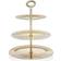 Godinger Revere 3 Tiered Cake Stand