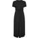 Yours Tie Detail Maxi Dress Plus Size - Black