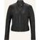 BOSS Regular-Fit Jas Van Generfd Leer