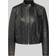 BOSS Regular-Fit Jas Van Generfd Leer
