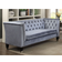 House of Hampton Johnan Gray Sofa 70" 2 Seater