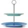 Lyngby Porcelæn Porcelæn Rhombe Color Kagefad 27cm