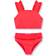 Habitual Girl's Ruched Swimsuit - Pink