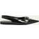 Givenchy Voyou Slingback Slippers - Black