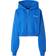 Pegador Marla Cropped Zip Hoodie - Blue