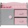 Teamson Kids Olivia's Little World Polka Dots Princess Baby Doll Crib with Storage Closet & Drawers