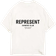 Represent Owners Club T-shirt - Flat White