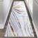 MGrow in Style Marble Grey, Gold 65x180cm