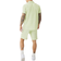 boohooMAN Short Sleeve Geo Textured Shirt & Shorts - Green