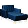 Beliani Toomey Blue Armchair 83cm