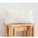 Decolores Smooth Colors Cushion Cover Natural (50x30cm)