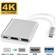 Tec-Digi USB C Hub Type C HUB to 1080P 4K HDMI+USB 3 in 1 USB C HUB Converter Adapter Cable