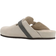 Brunello Cucinelli Suede Monili Buckle Mules - White