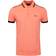 HUGO BOSS Paddy Contrast Stripes and Logo Piqué Polo Shirt - Light Orange