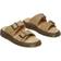 Dr. Martens Josef Nubuck Leather Buckle Slide Sandals - Savannah Tan