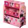 Disney Minnie Trä Hylla m/6 Korgar