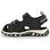 Leaf Kid's Runn Sandals - Black/White