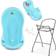 Baby Bath with Frame Bathtub Set 4pcs