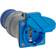 Blue Electric Adapter CEE 230V/16A