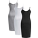 Shein Essnce Plus 3pcs Solid Bodycon Dress