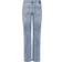 Pieces Kelly Mid Waist Straight Fit Jeans - Light Blue Denim